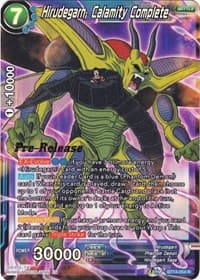 Hirudegarn, Calamity Complete - Cross Spirits Pre-Release Cards - Dragon Ball Super: Masters card