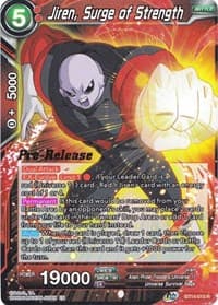 Jiren, Surge of Strength - Cross Spirits Pre-Release Cards - Dragon Ball Super: Masters card