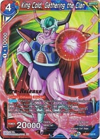King Cold, Gathering the Clan - Cross Spirits Pre-Release Cards - Dragon Ball Super: Masters card