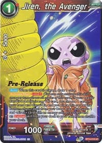 Jiren, the Avenger - Cross Spirits Pre-Release Cards - Dragon Ball Super: Masters card