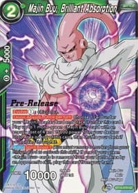 Majin Buu, Brilliant Absorption - Cross Spirits Pre-Release Cards - Dragon Ball Super: Masters card