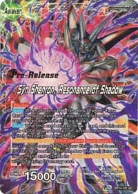 Syn Shenron // Syn Shenron, Resonance of Shadow - Cross Spirits Pre-Release Cards - Dragon Ball Super: Masters card