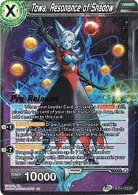 Towa, Resonance of Shadow - Cross Spirits Pre-Release Cards - Dragon Ball Super: Masters card