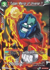 Tupper, Warrior of Universe 11 - Cross Spirits Pre-Release Cards - Dragon Ball Super: Masters card