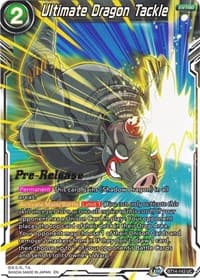 Ultimate Dragon Tackle - Cross Spirits Pre-Release Cards - Dragon Ball Super: Masters card