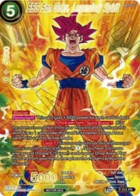 SSG Son Goku, Legendary Spirit (Gold Stamped) - Promotion Cards - Dragon Ball Super: Masters card
