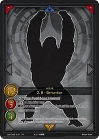 2. B - Berserker (Secret) - Onslaught of the Eldritch Gods - Gate Ruler card