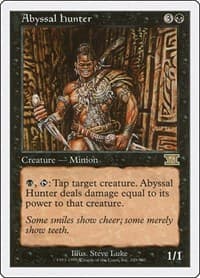 Abyssal Hunter - Classic Sixth Edition - Magic: The Gathering card