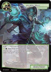 Brad, Masked Mage - The Seventh - Force of Will card