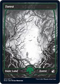 Forest (277) - Innistrad: Midnight Hunt - Magic: The Gathering card