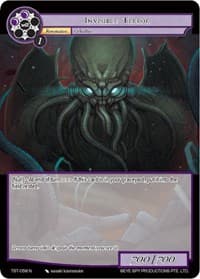 Invisible Terror - The Seventh - Force of Will card