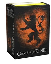 Dragon Shield Game of Thrones Brushed Art Sleeves: House Lannister - Dragon Shield Card Sleeves - Card Sleeves card