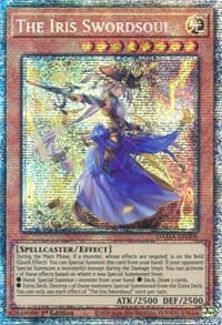 The Iris Swordsoul (Starlight Rare) - Dawn of Majesty - YuGiOh card