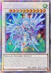Shooting Majestic Star Dragon (Starlight Rare) - Dawn of Majesty - YuGiOh card