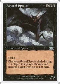 Abyssal Specter - Classic Sixth Edition - Magic: The Gathering card