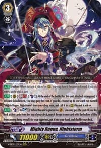 Mighty Rogue, Nightstorm - V-SS09: Revival Selection - Cardfight Vanguard card
