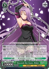 Beyond the Gaze, Rider - Fate/stay night [Heaven's Feel] Vol.2 - Weiss Schwarz card