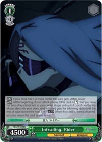 Intruding, Rider - Fate/stay night [Heaven's Feel] Vol.2 - Weiss Schwarz card