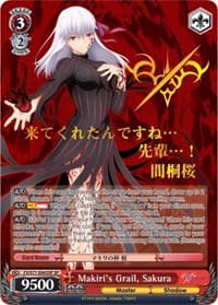 Makiri's Grail, Sakura (SP) - Fate/stay night [Heaven's Feel] Vol.2 - Weiss Schwarz card