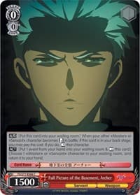 Full Picture of the Basement, Archer - Fate/stay night [Heaven's Feel] Vol.2 - Weiss Schwarz card