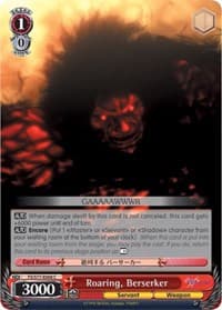 Roaring, Berserker - Fate/stay night [Heaven's Feel] Vol.2 - Weiss Schwarz card