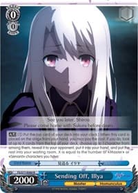 Sending Off, Illya - Fate/stay night [Heaven's Feel] Vol.2 - Weiss Schwarz card