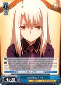 Waiting, Illya - Fate/stay night [Heaven's Feel] Vol.2 - Weiss Schwarz card