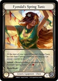 Fyendal's Spring Tunic (Rainbow) - FAB002 - Flesh and Blood: Promo Cards - Flesh and Blood TCG card