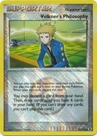 Volkner's Philosophy - 98/111 (Player Reward) - League & Championship Cards - Pokemon card