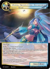 Olivia, Skysplitting Thunderbolt - The Seventh - Force of Will card