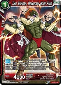 Tien Shinhan, Desperate Multi-Form - Tournament Promotion Cards - Dragon Ball Super: Masters card