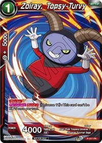 Zoiray, Topsy-Turvy - Tournament Promotion Cards - Dragon Ball Super: Masters card