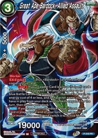 Great Ape Bardock, Allied Assault - Tournament Promotion Cards - Dragon Ball Super: Masters card