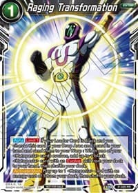 Raging Transformation - Tournament Promotion Cards - Dragon Ball Super: Masters card