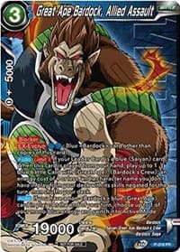 Great Ape Bardock, Allied Assault (Winner Stamped) - Tournament Promotion Cards - Dragon Ball Super: Masters card
