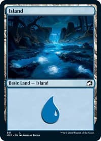 Island (381) - Innistrad: Midnight Hunt - Magic: The Gathering card
