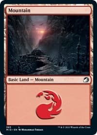 Mountain (383) - Innistrad: Midnight Hunt - Magic: The Gathering card
