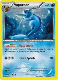 Vaporeon - 22/98 (Cosmos Holo) - Miscellaneous Cards & Products - Pokemon card