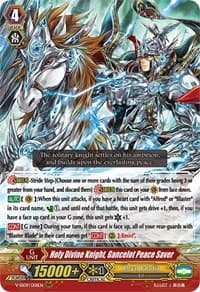 Holy Divine Knight, Gancelot Peace Saver - V-SS09: Revival Selection - Cardfight Vanguard card