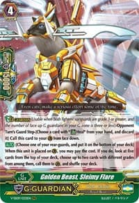 Golden Beast, Sleimy Flare - V-SS09: Revival Selection - Cardfight Vanguard card