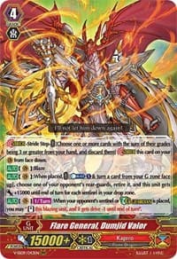 Flare General, Dumjid Valor - V-SS09: Revival Selection - Cardfight Vanguard card