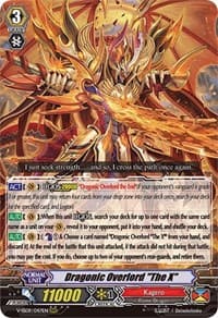 Dragonic Overlord "The X" - V-SS09: Revival Selection - Cardfight Vanguard card