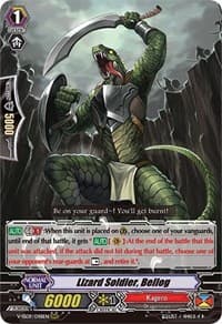 Lizard Soldier, Bellog - V-SS09: Revival Selection - Cardfight Vanguard card