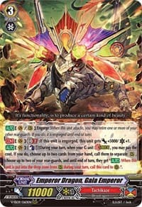 Emperor Dragon, Gaia Emperor - V-SS09: Revival Selection - Cardfight Vanguard card