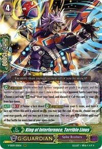 King of Interference, Terrible Linus - V-SS09: Revival Selection - Cardfight Vanguard card