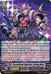 Exceptional Expertise, Rising Nova - V-SS09: Revival Selection - Cardfight Vanguard card