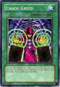 Chaos Greed - Dark Revelation Volume 2 - YuGiOh card