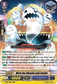 Mick the Ghostie and Family - V-SS09: Revival Selection - Cardfight Vanguard card