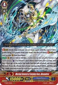 Marshal General of Surging Seas, Alexandros - V-SS09: Revival Selection - Cardfight Vanguard card