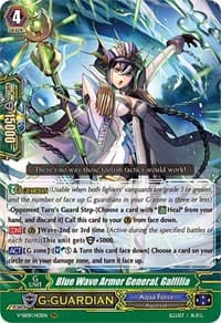 Blue Wave Armor General, Galfilia - V-SS09: Revival Selection - Cardfight Vanguard card